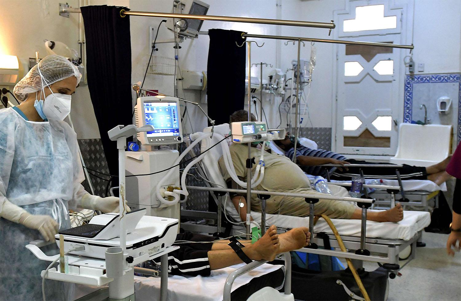The health ministry denies claims that the health system in Tunisia is collapsing