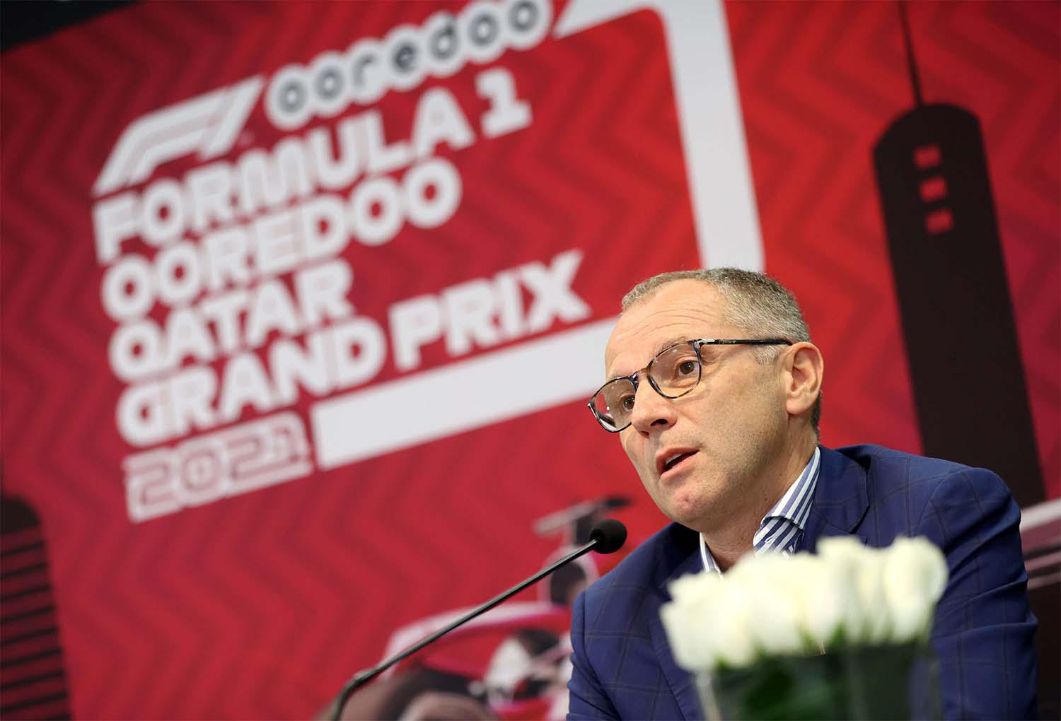 CEO of the Formula One Group, Stefano Domenicali