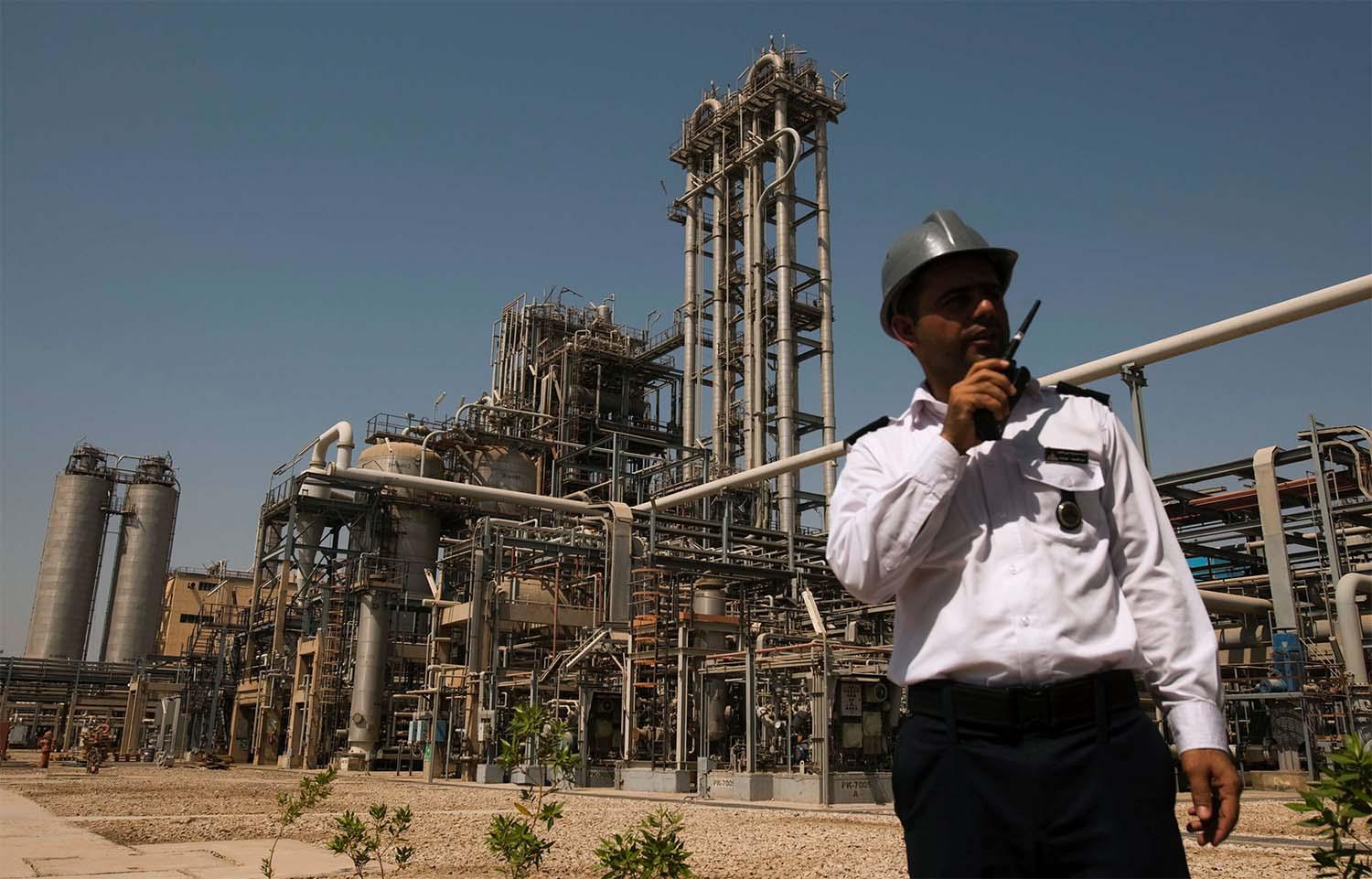 Mahshahr petrochemical plant in Khuzestan province