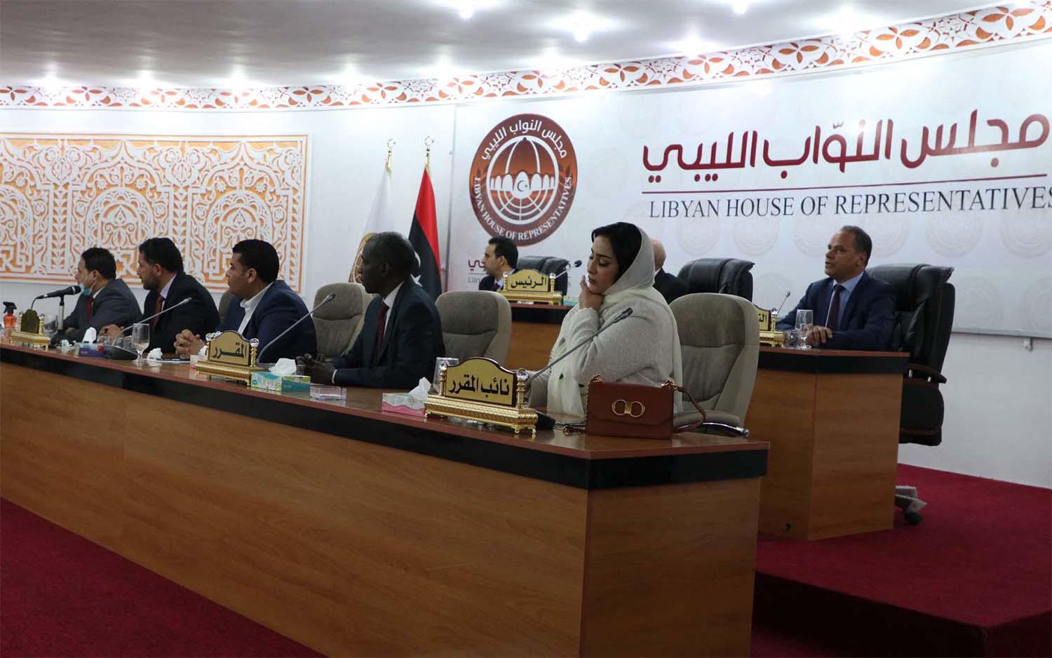 The vote took place in the parliament’s headquarters in the eastern city of Tobruk