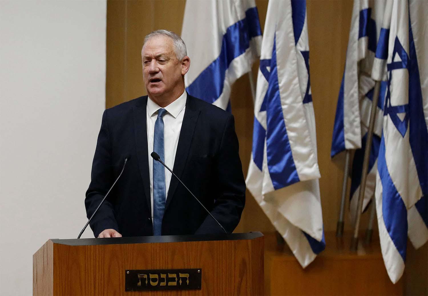 Gantz says the decision is part of his policy to strengthen the economy and improve the lives of Palestinians in the West Bank