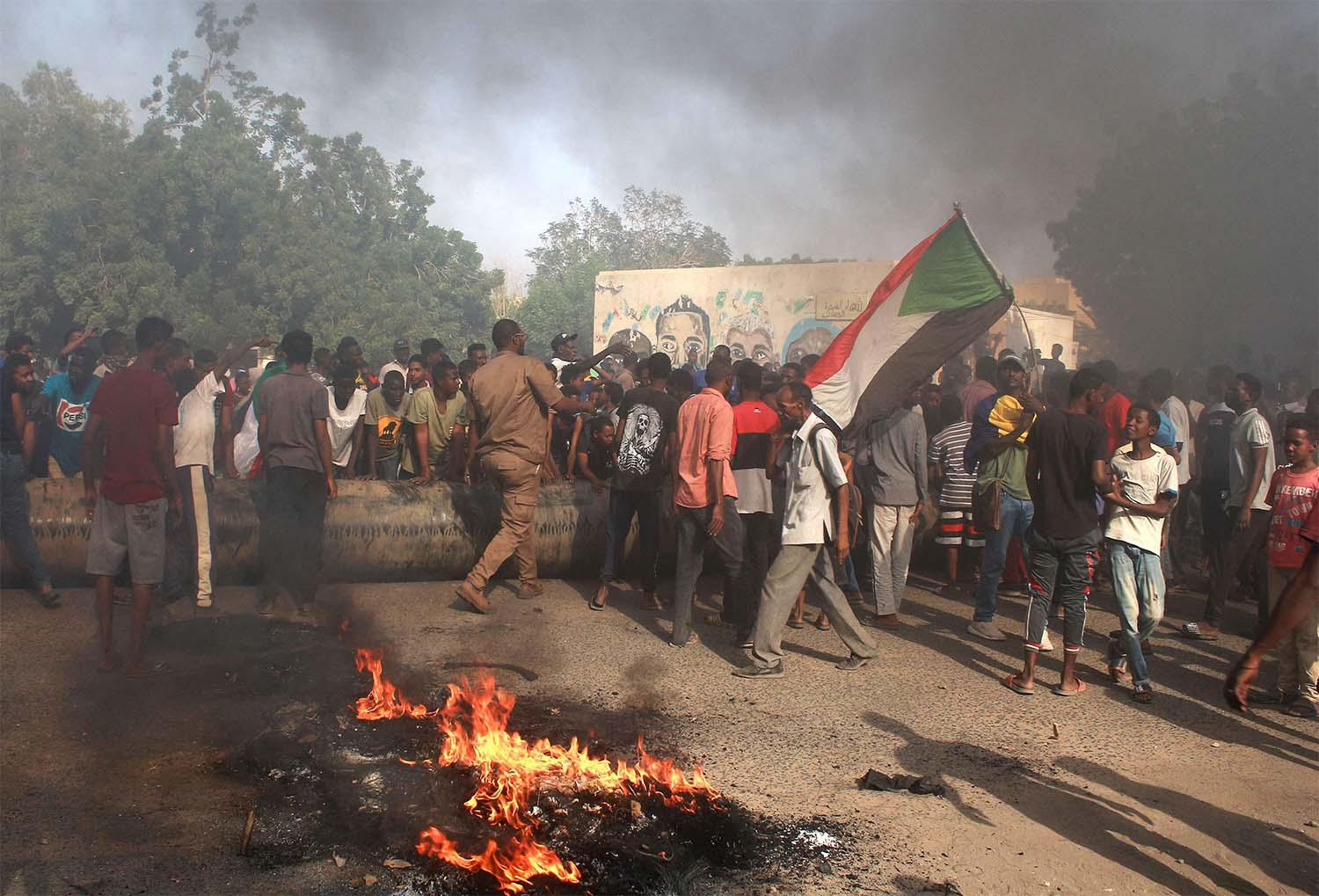 Anti-military protests continue unabated in Sudan