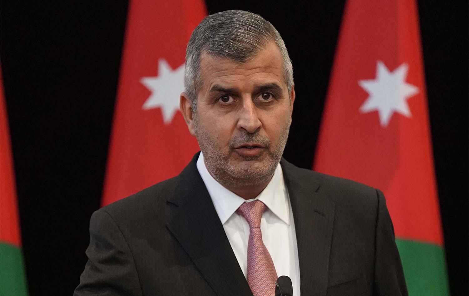 Jordan's energy minister Saleh Al-Kharabsheh 