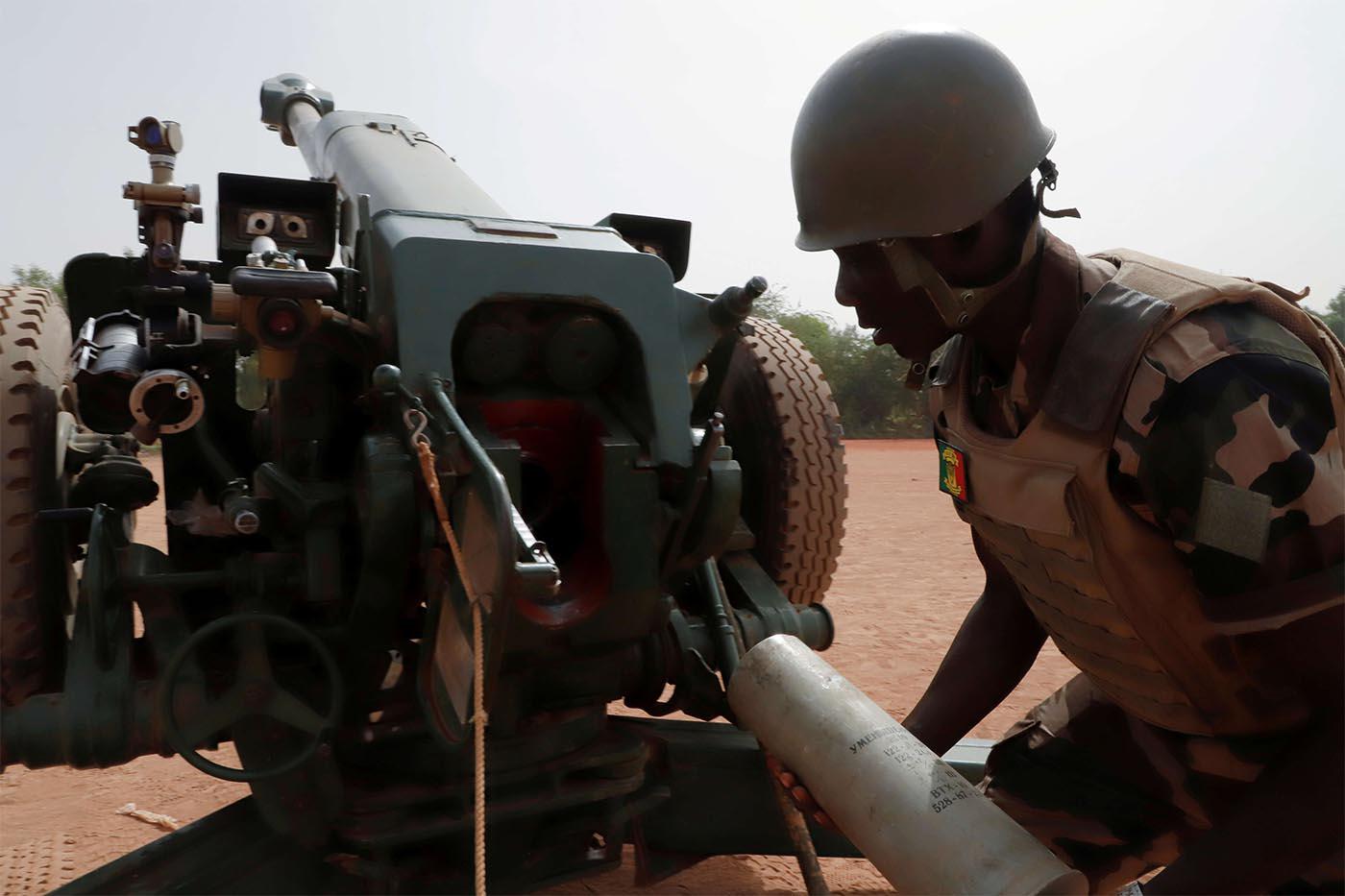 Mali's government denied the presence of Russian mercenaries