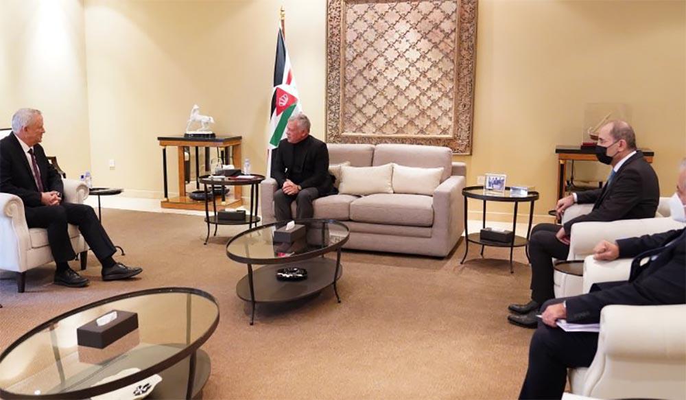 The meeting is part of revamped ties between Israel and Jordan