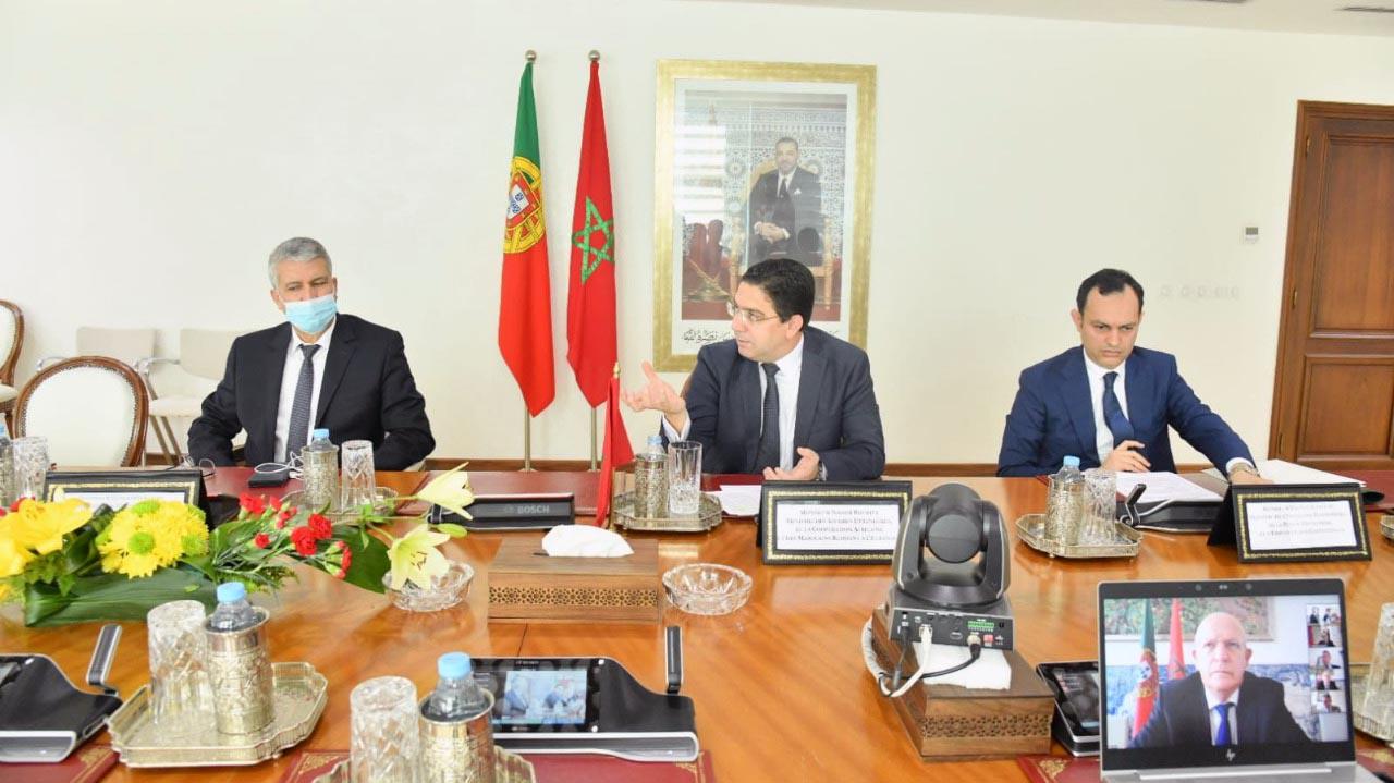 THe agreement was signed during a videoconference between Portuguese and Moroccan FMs