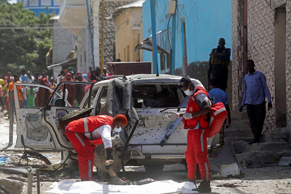 المتحدث باسم الحكومة الصومالية نجا بأعجوبة من موت محقق