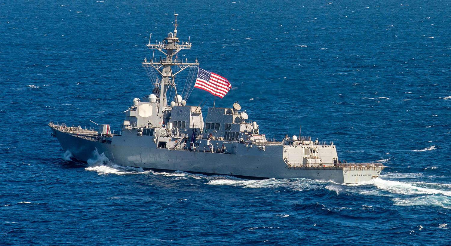 Houthi missile fire in the Red Sea has come near an American warship before