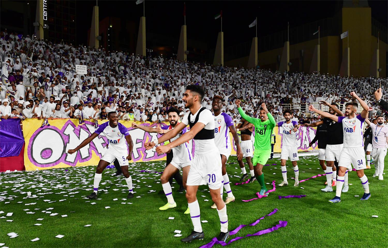 Al Ain defeated close challenger Al Wahda in the match 1-0