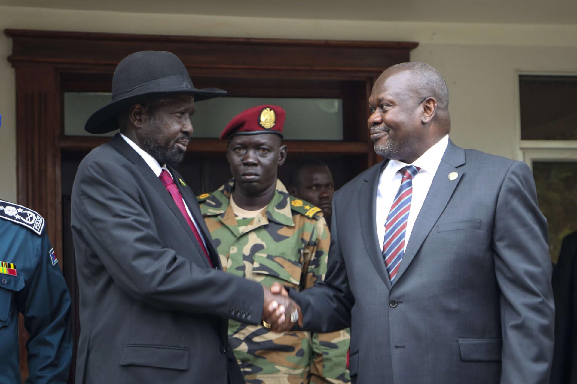 التوتر بين رئيس جنوب السودان ونائبه بات مقلقا الأسابيع الأخيرة