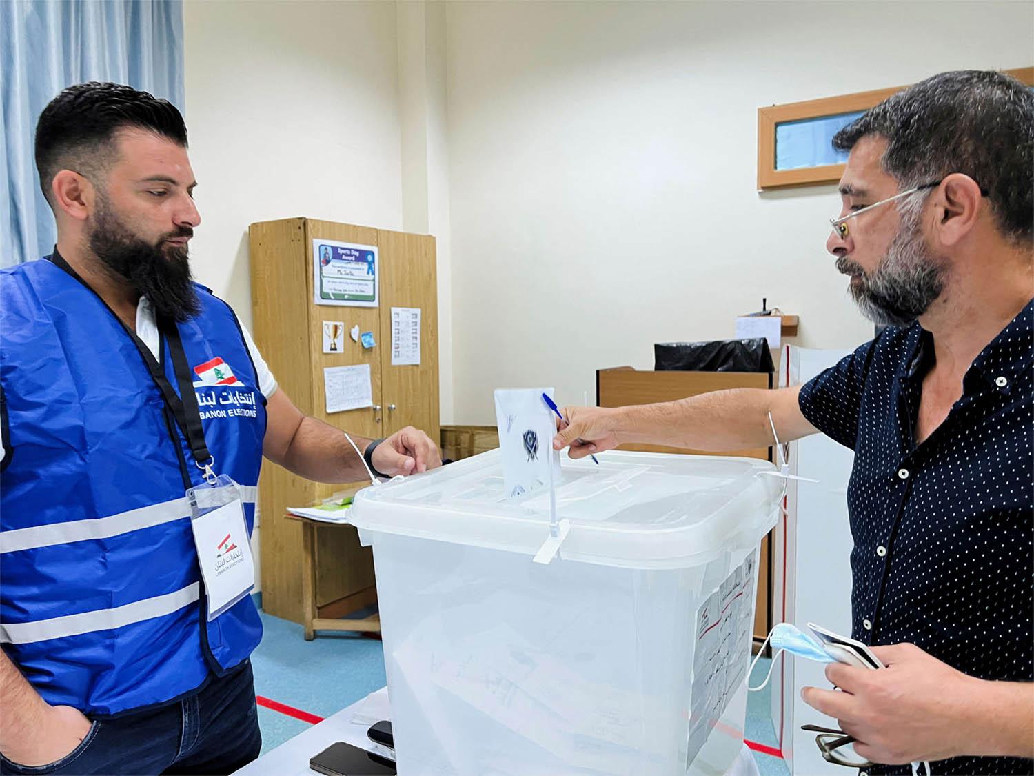 The last vote in 2018 gave majority seats to the Shiite Hezbollah group and its allies