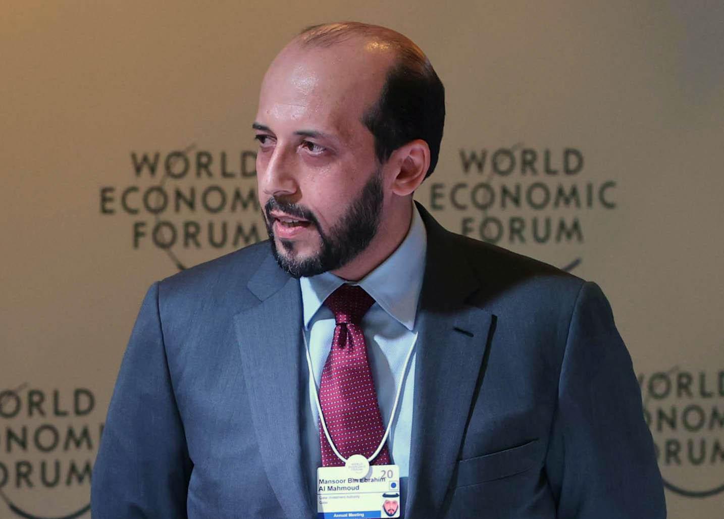 QIA CEO Mansoor bin Ebrahim al-Mahmoud
