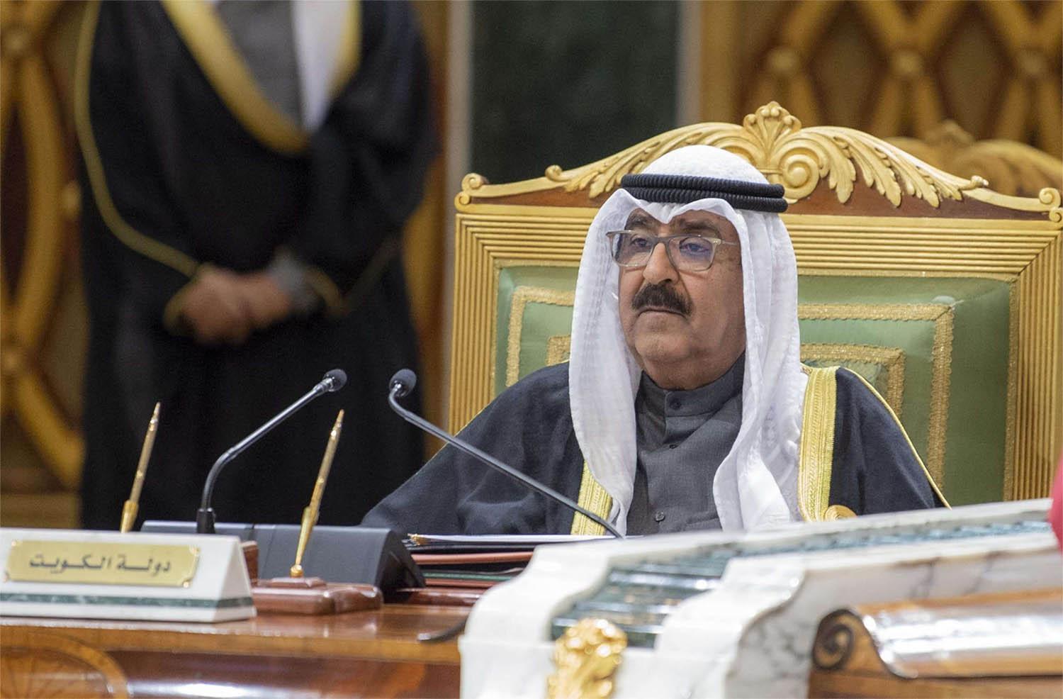 Kuwait's Crown Prince Sheikh Meshal al-Jaber al-Ahmad al-Sabah 