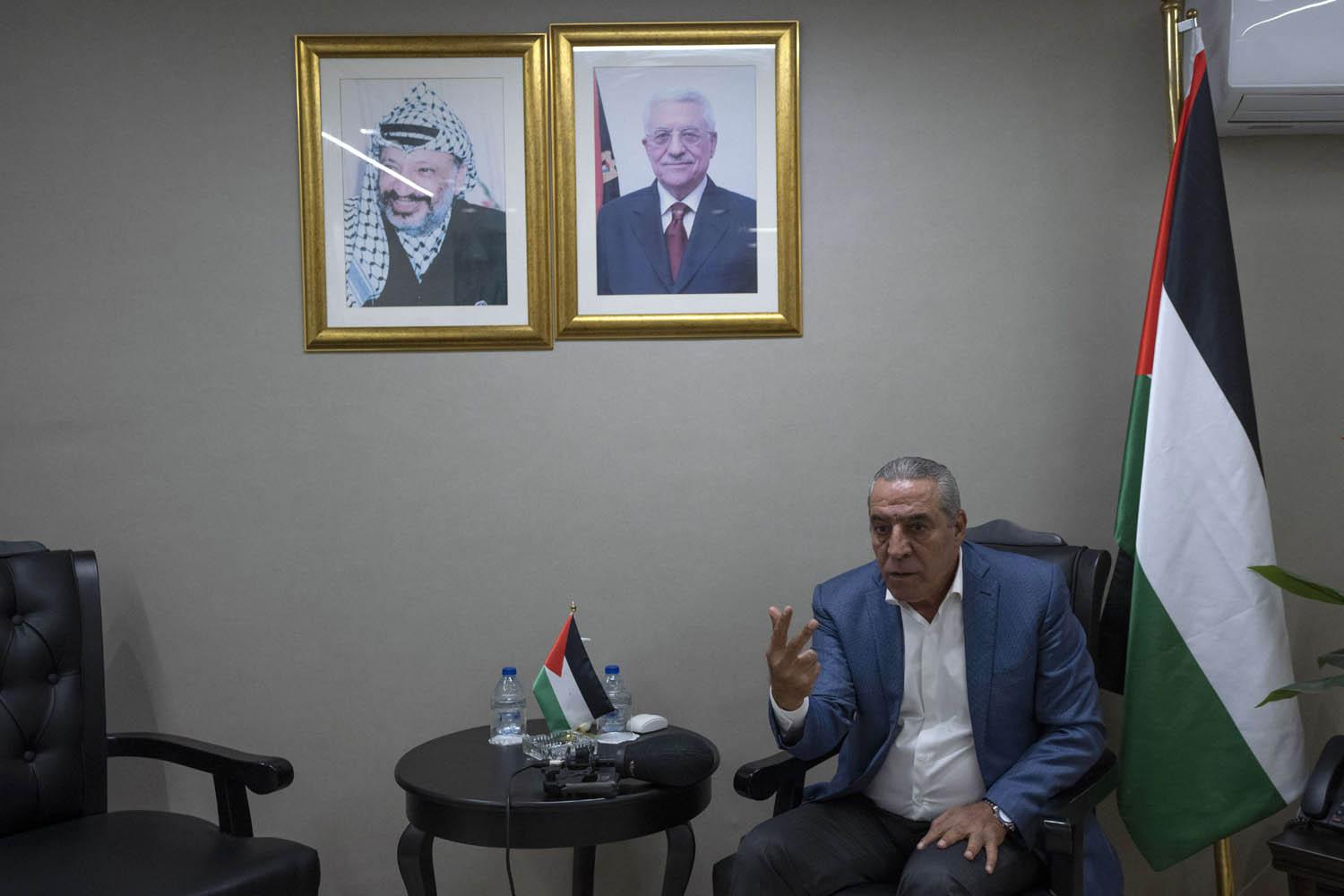 أمين سر اللجنة التنفيذية لمنظمة التحرير الفلسطينية حسين الشيخ
