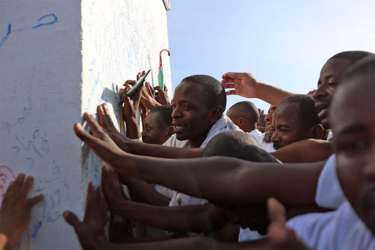 This year's pilgrimage marks the largest since the coronavirus struck