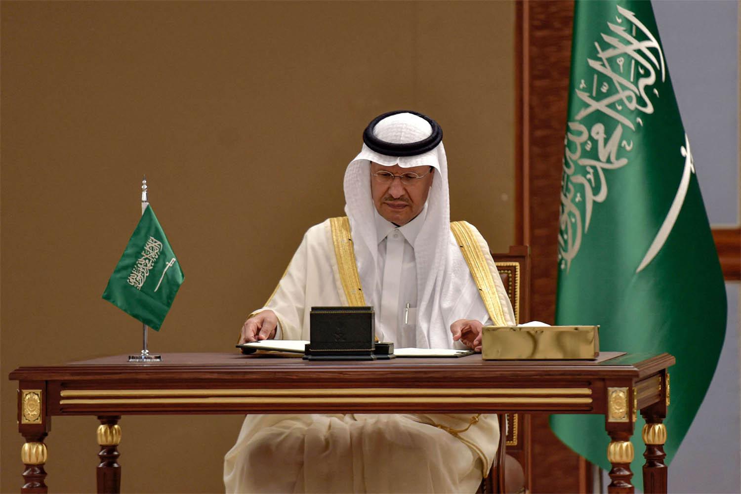 Saudi Arabia's Energy Minister Prince Abdulaziz bin Salman 