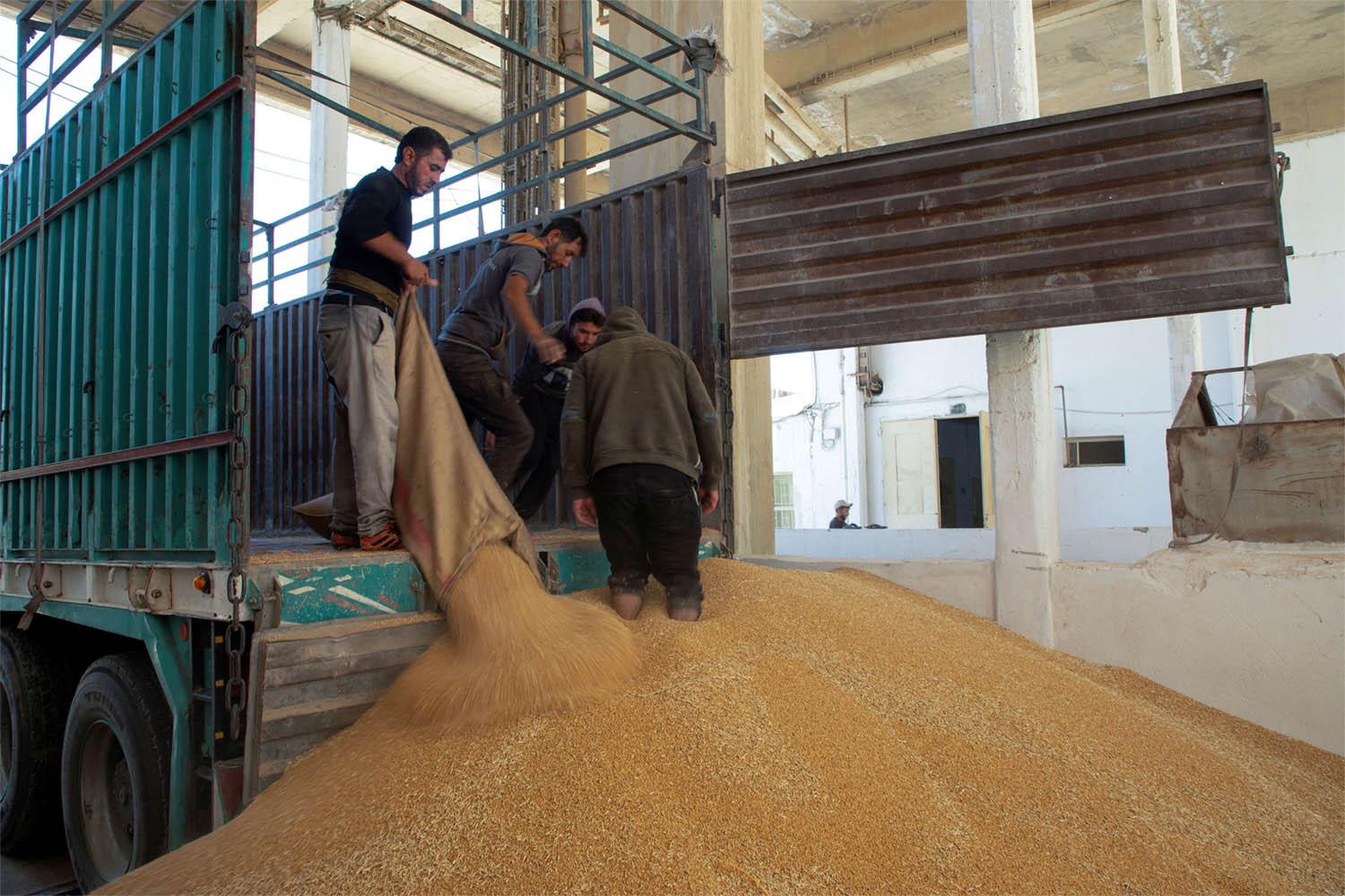 Poor rainfall, fuel shortages, soaring fertilizer prices have taken their toll on Syria's wheat harvest
