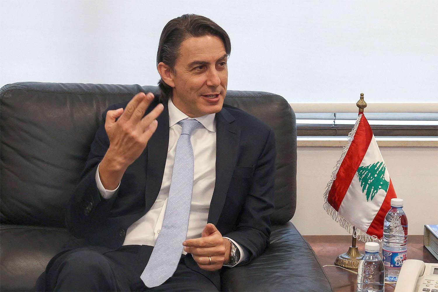 Amos Hochstein, the US official mediating a maritime border dispute between Lebanon and Israel