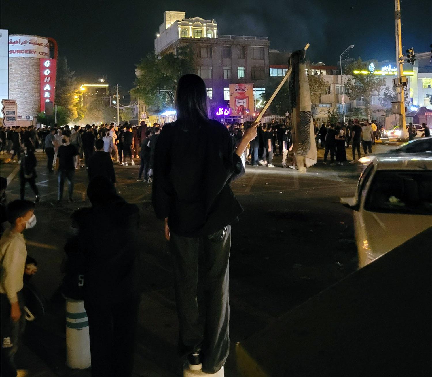 Some Iranian women see today’s wave of protests as shaking the foundations of the Islamic Republic