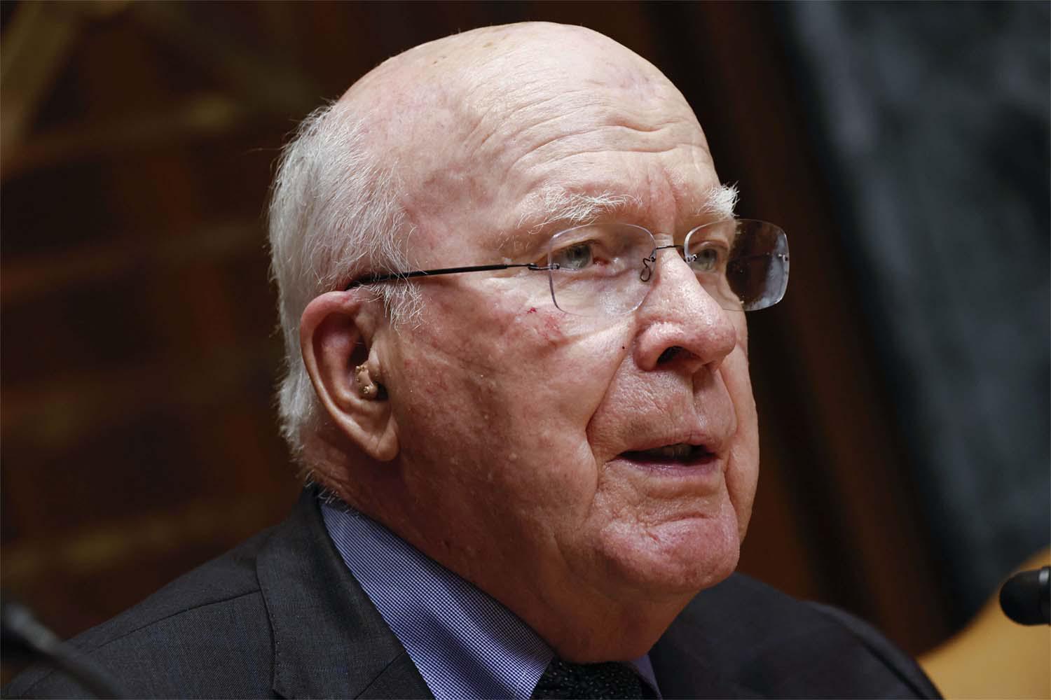 Leahy rejected an assessment offered by the US State Department to justify the aid