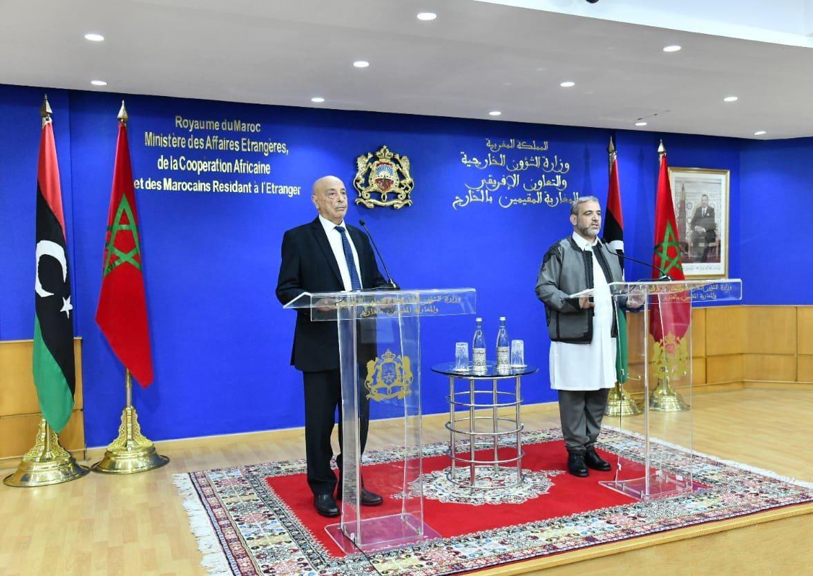 صالح والمشري يعلنان الاتفاق على توحيد السلطة التنفيذية في أقرب الآجال