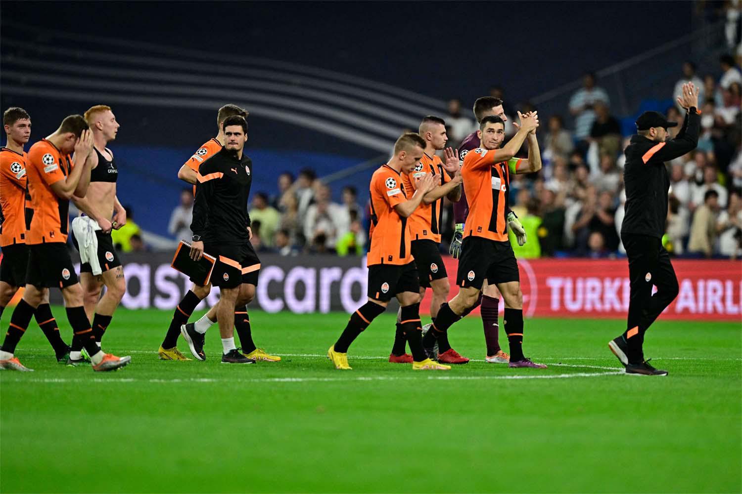 Shakhtar Donetsk players