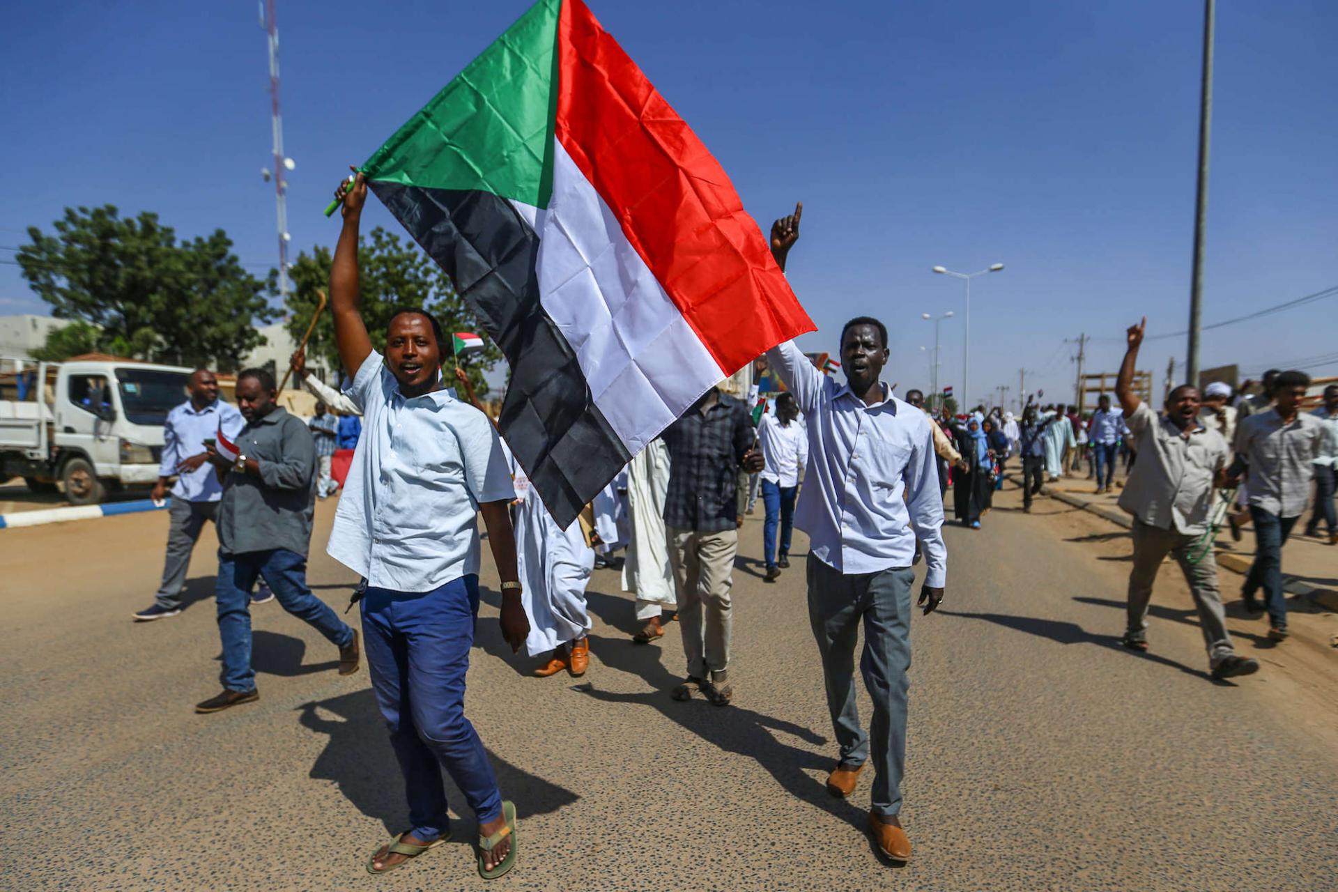 مظاهرة في الخرطوم رفضًا للتسوية السياسية المرتقبة