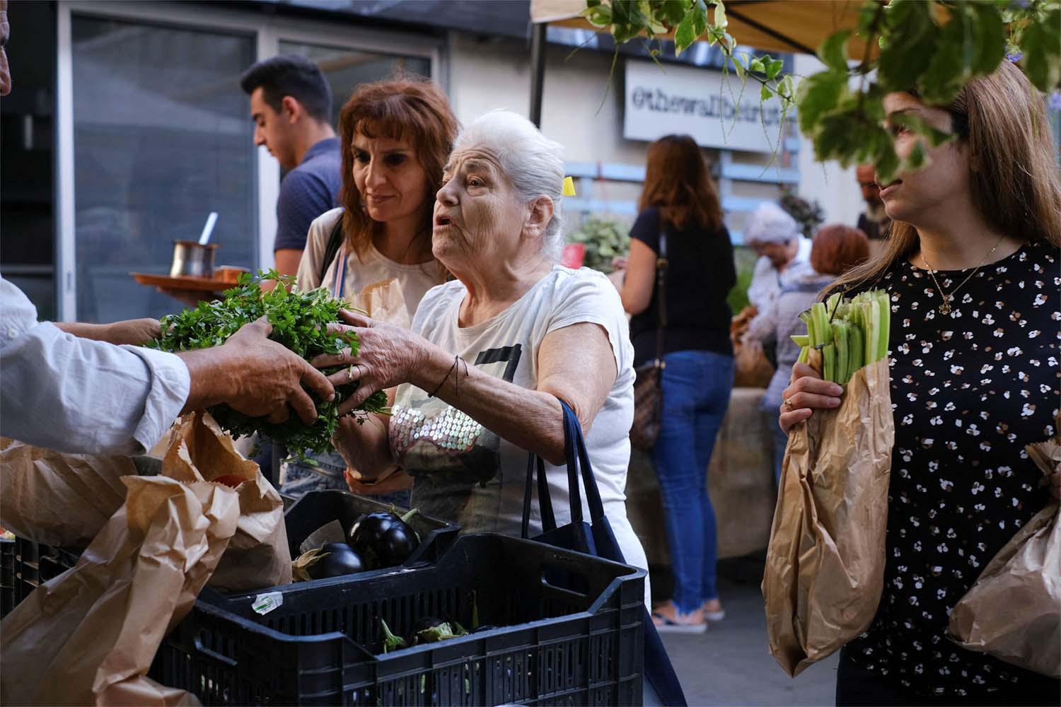Food prices in Lebanon are 16 times higher than they were in October 2019