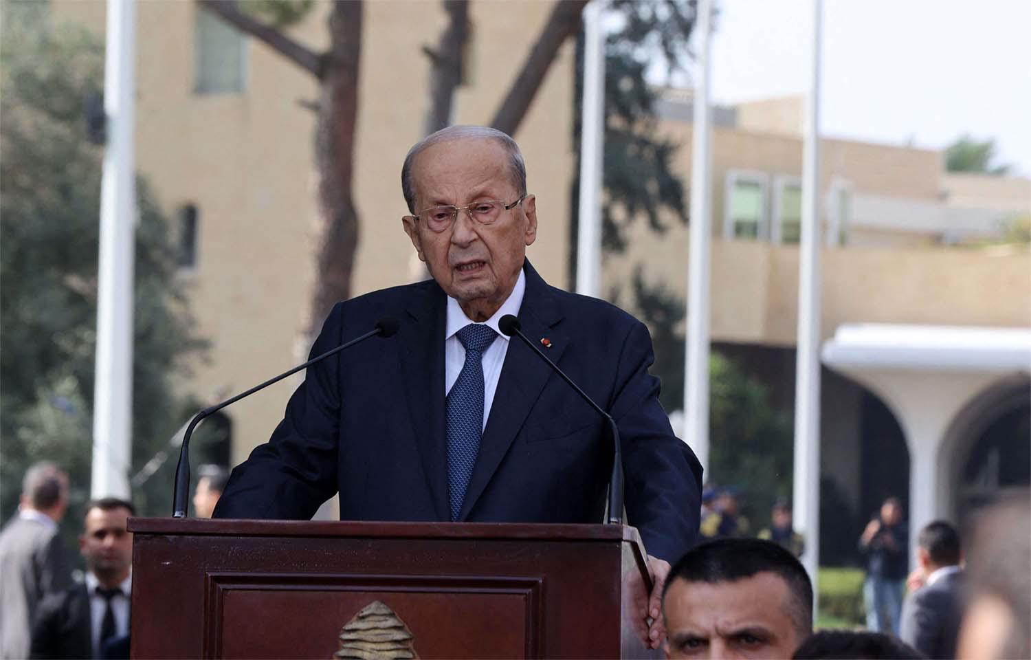 Government and economic advisors familiar with the matter say Aoun's inaction was intentional