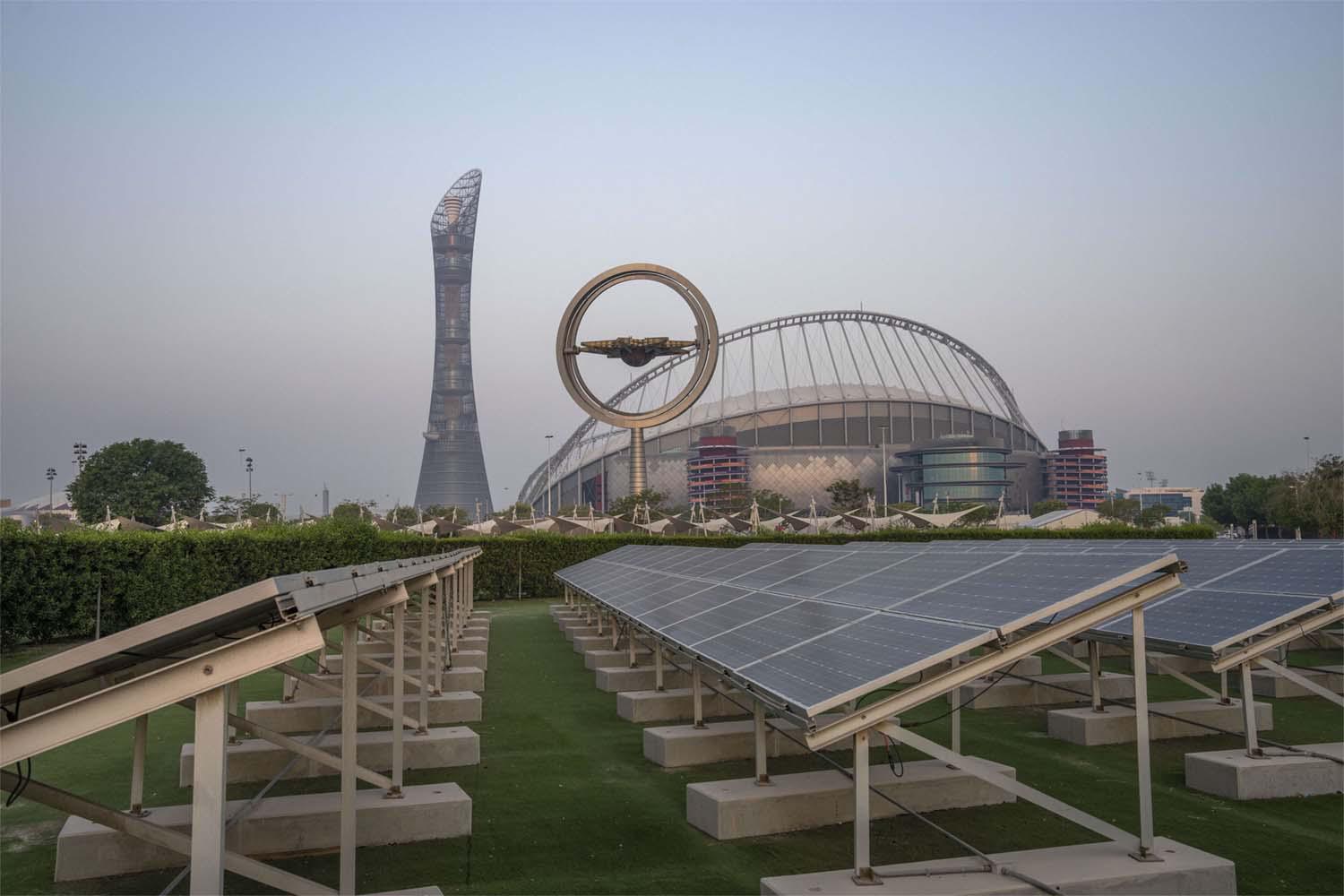 Qatari organizers insist the country is on track to host the first carbon-neutral World Cup