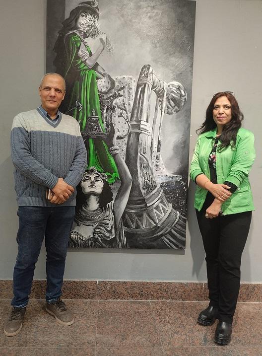 الفنانة المصرية الدكتورة مروة 