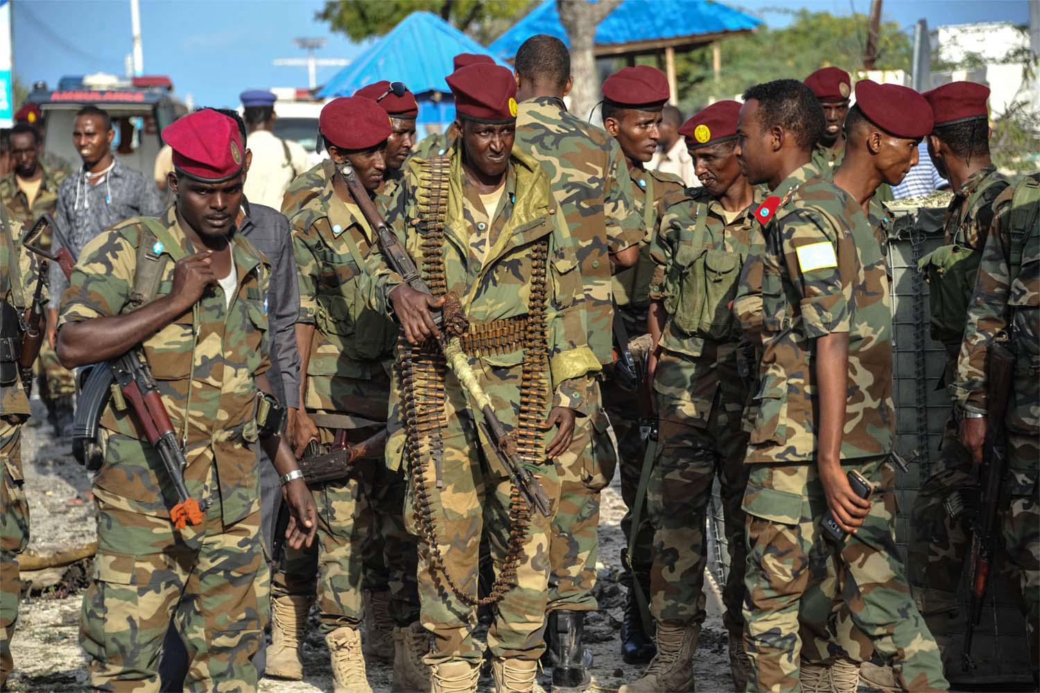 Somali soldiers