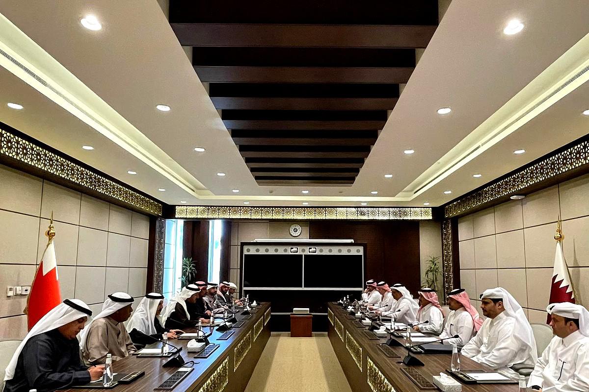 اجتماع لجنة المتابعة القطرية البحرينية بمقر مجلس التعاون الخليجي بالرياض 