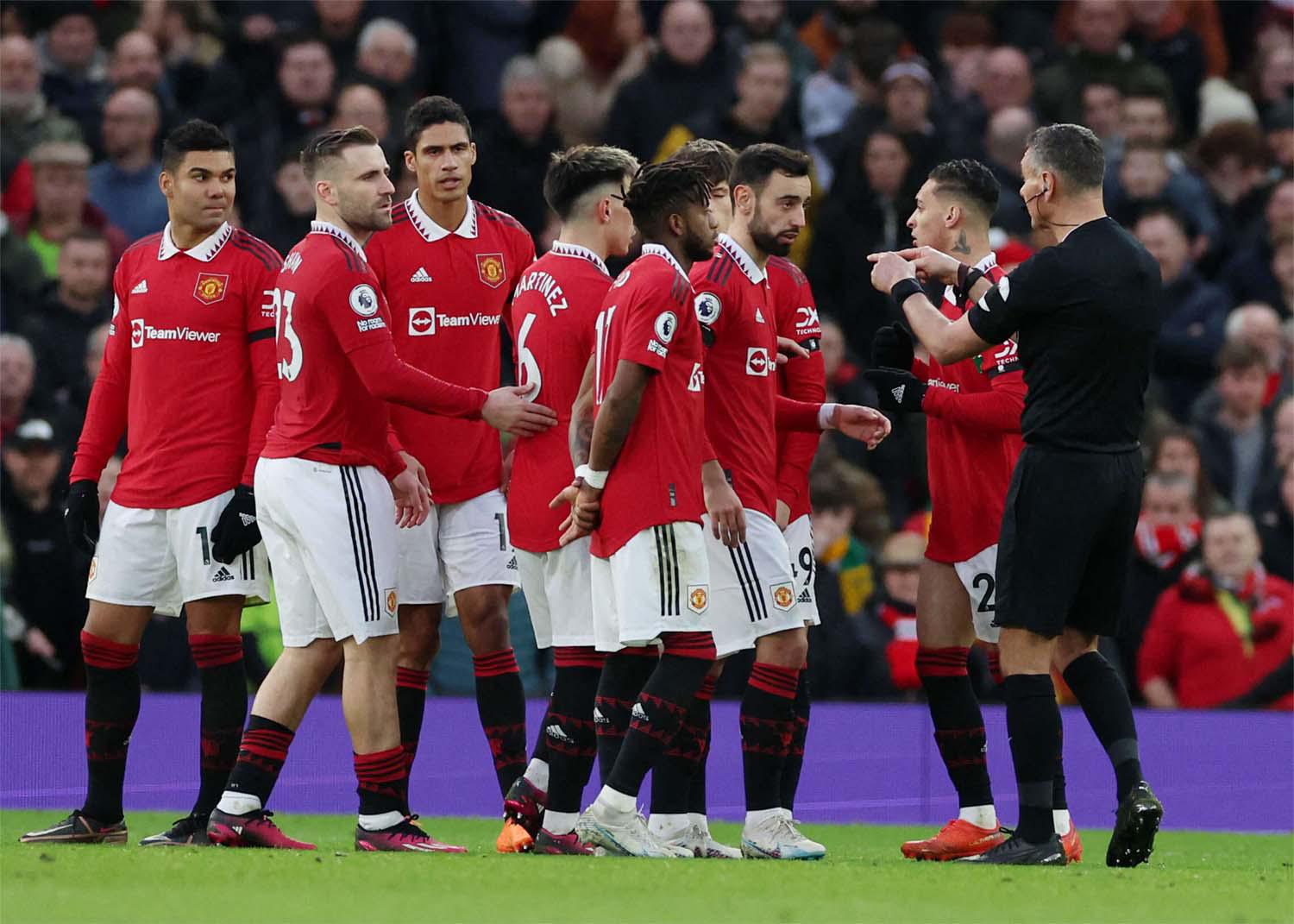 Manchester United’s net debt had grown to 515 million pounds by September