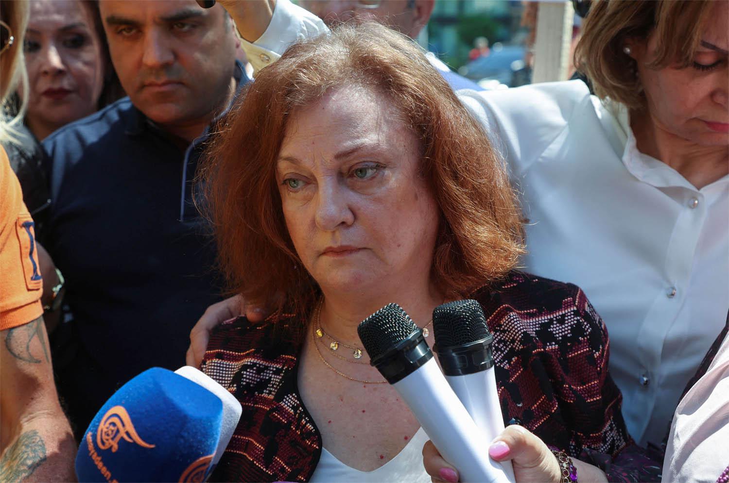 Judge Ghada Aoun charged central bank governor Riad Salameh last year with illicit enrichment
