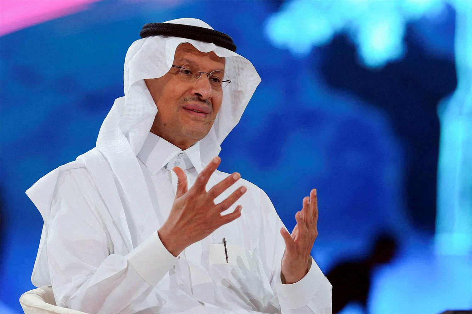 Saudi Arabia's energy minister Prince Abdulaziz bin Salman 