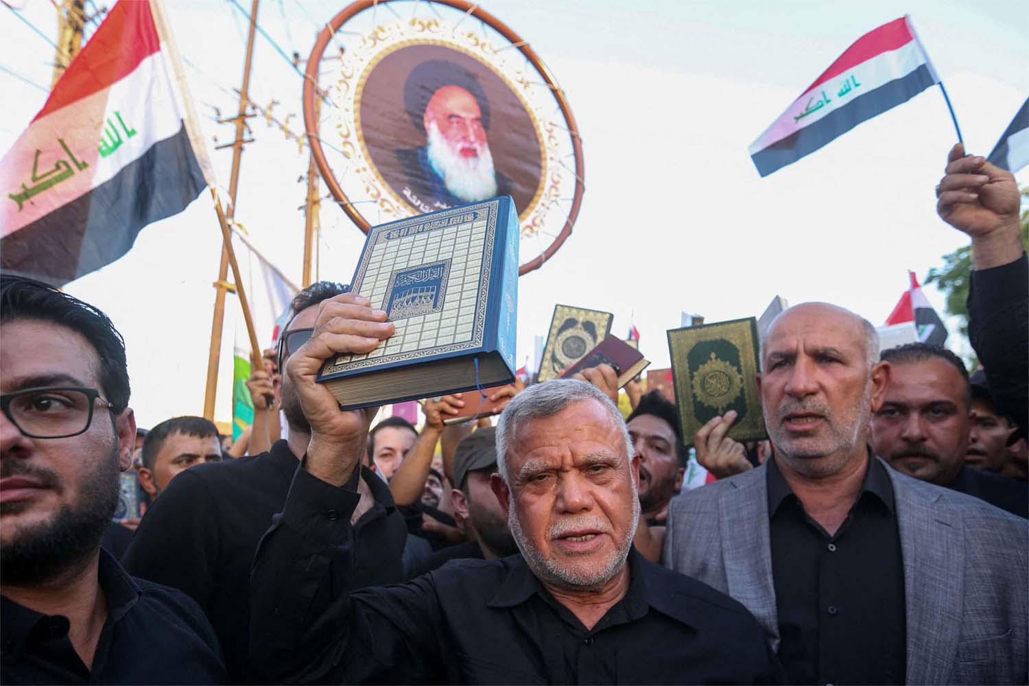 Demonstrations have raged across Iran and Iraq after Denmark and Sweden allowed the burning of the Koran