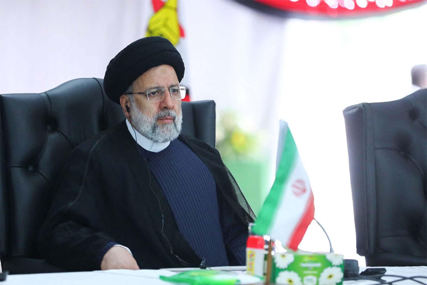 Iran's President Ebrahim Raisi