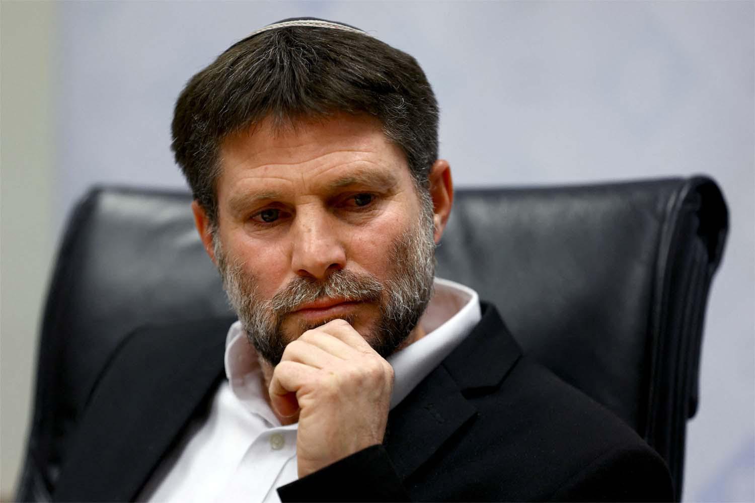 Israeli Finance Minister Bezalel Smotrich 
