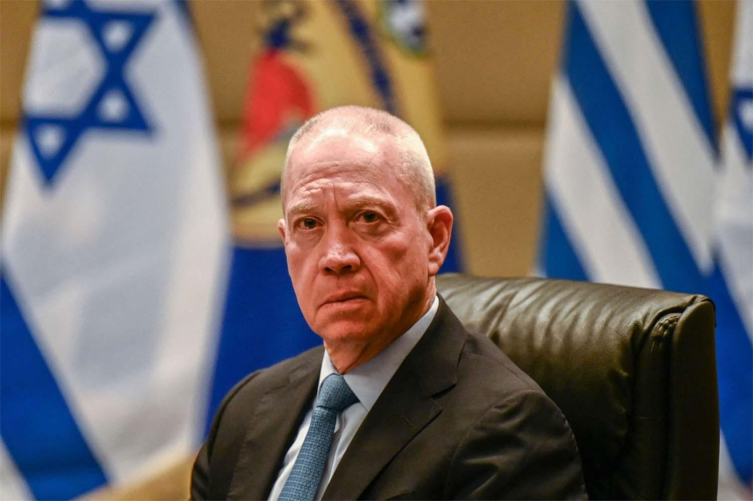 Israeli Defence Minister Yoav Gallant 