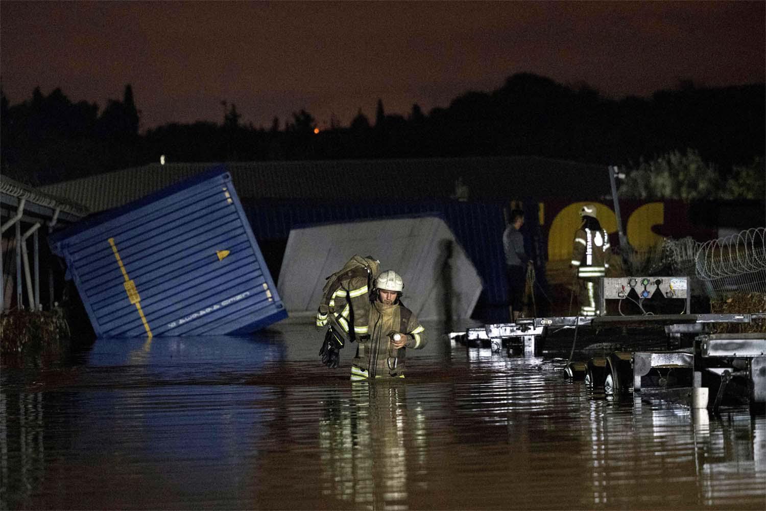 Around 125 kilograms per square meter of rainfall hit Istanbul in less than six hours