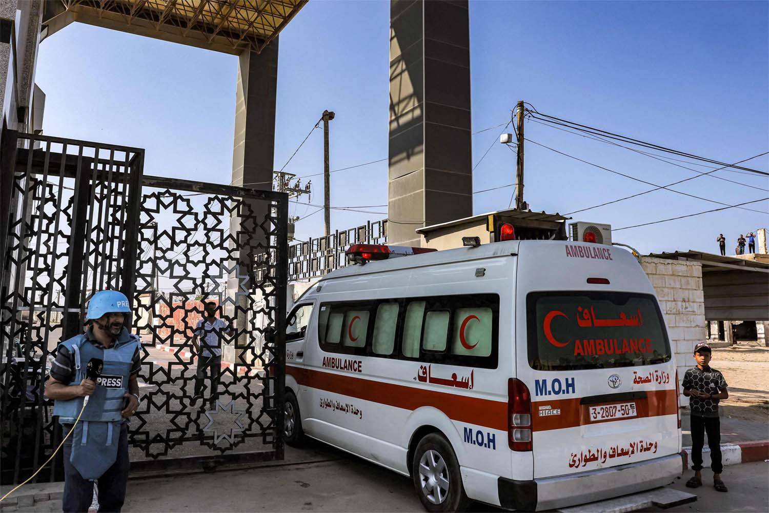 The Rafah crossing, controlled by Egypt, is the main entrance and exit point to Gaza from Egypt