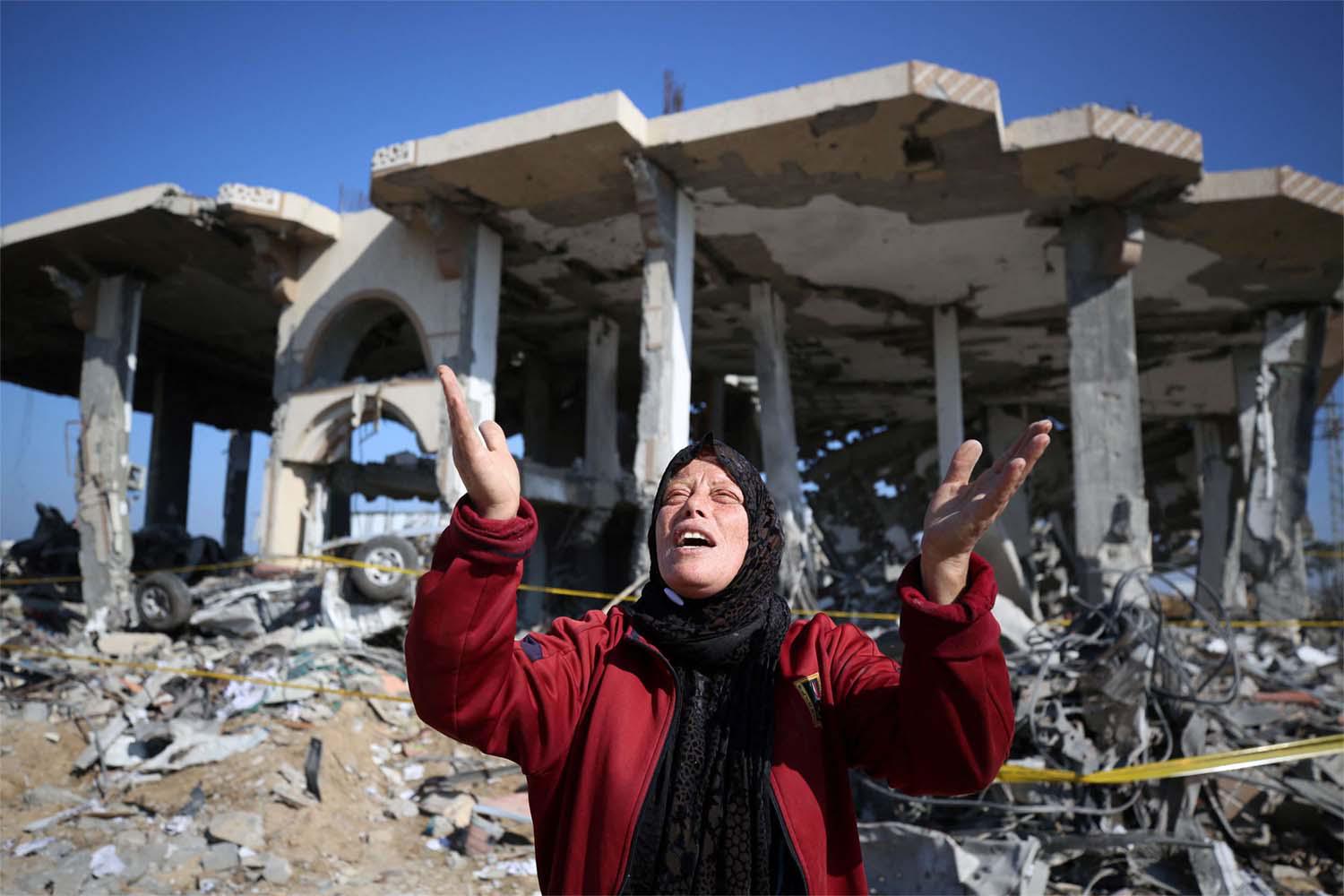 The war has driven most of Gaza's 2.3 million people from their homes