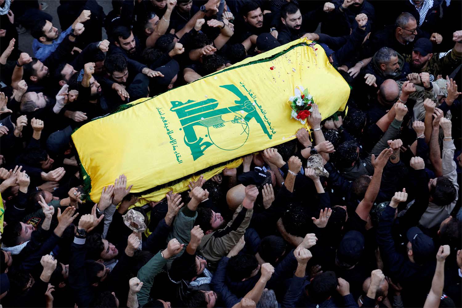 Israel had killed a top Hezbollah commander in a strike in south Lebanon a day prior