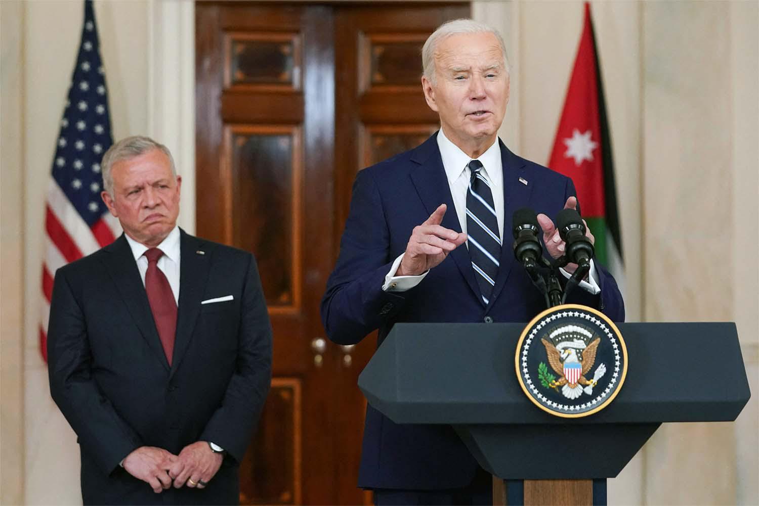 Biden said a six-week break in hostilities would provide a foundation to build something more enduring