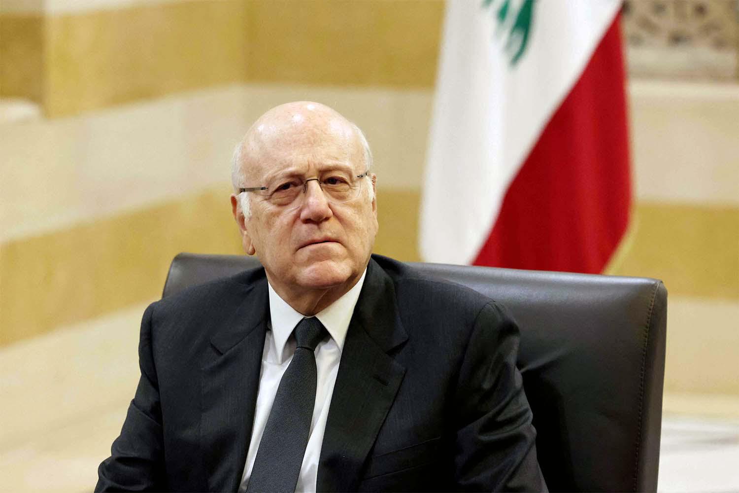 Lebanon's caretaker prime minister Najib Mikati