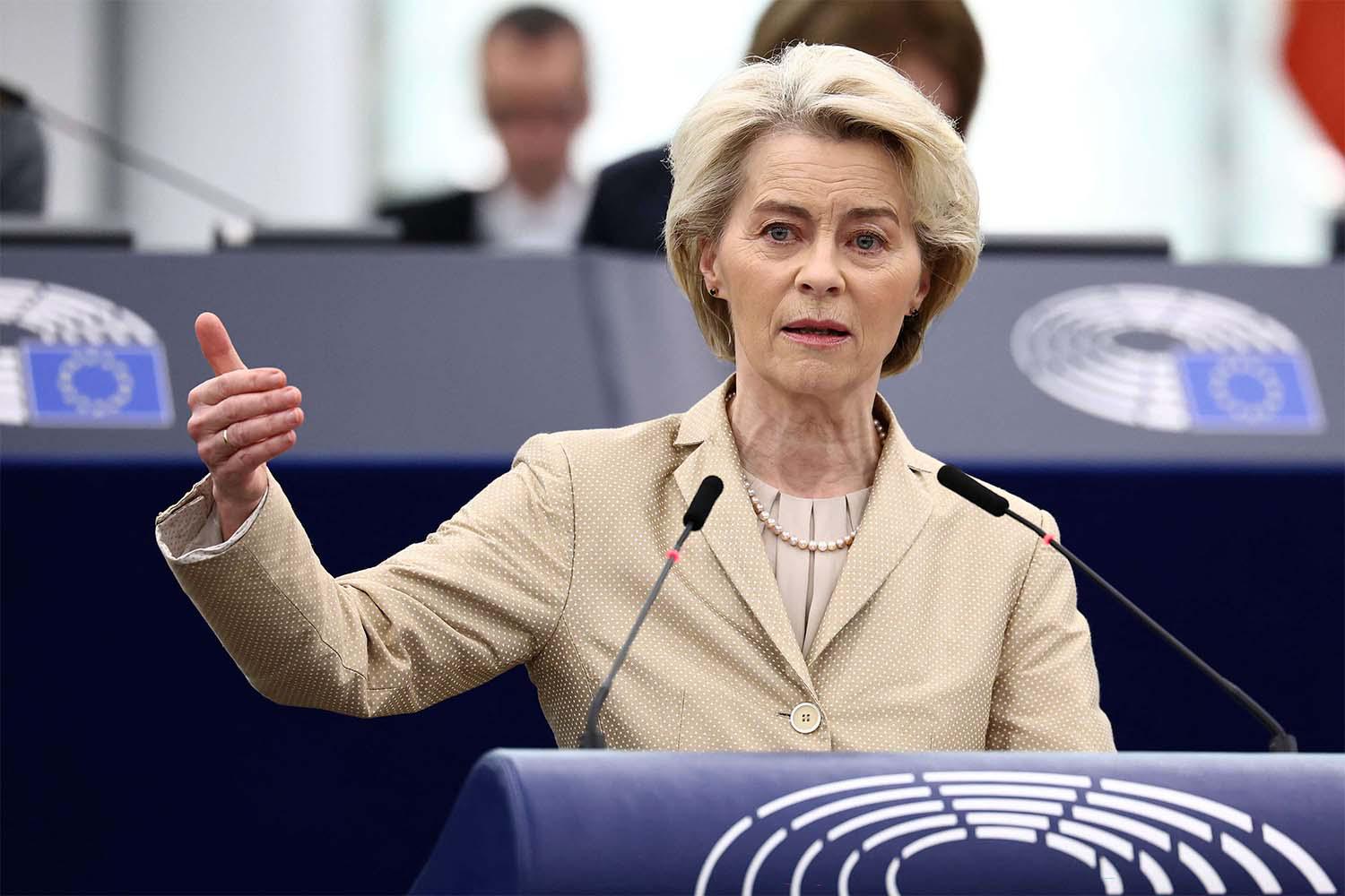 Ursula von der Leyen says the EU continues its commitment alongside Tunisia