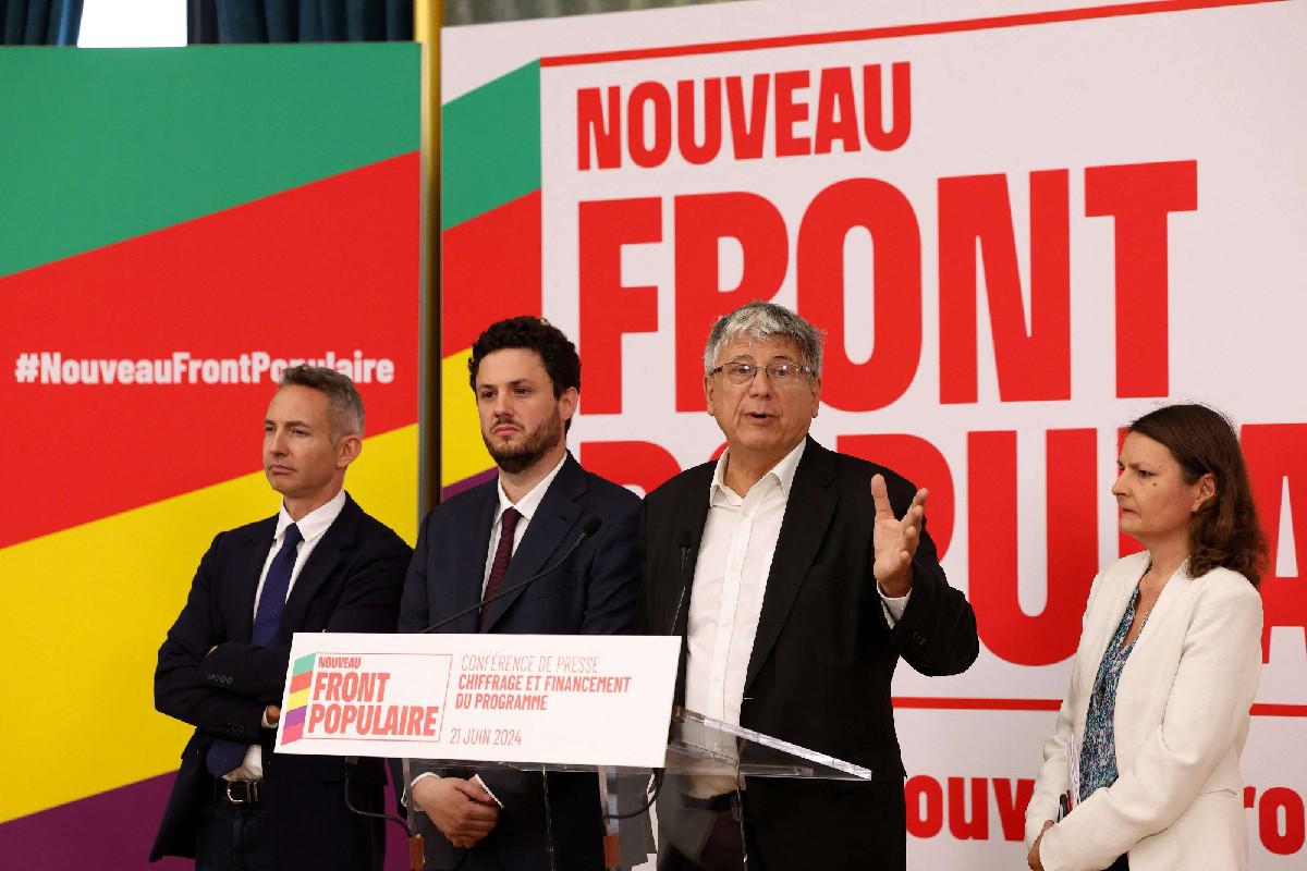 اليسار الفرنسي يتوقع جمع 30 مليار يورو  من الضرائب في حال فوزه في الانتخابات 