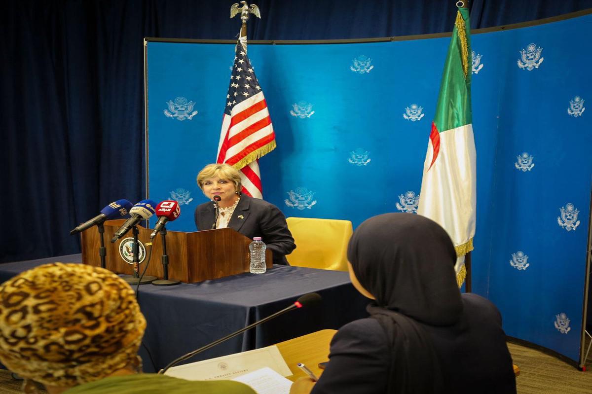 تصريحات السفيرة الأميركية تربك الجزائر 