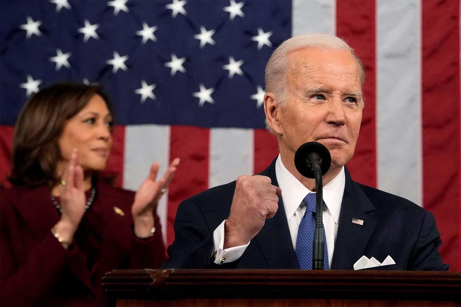 Biden quits the reelection campaign from the front door